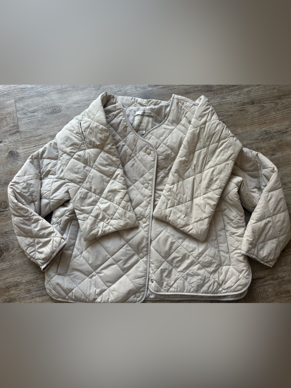 A new day Light Beige  jacket - Women
